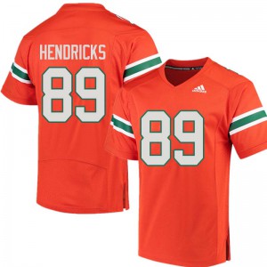 #89 Ted Hendricks Miami Men University Jerseys Orange