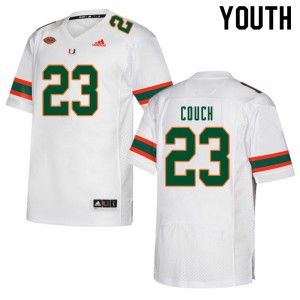 #23 Te'Cory Couch Miami Youth Alumni Jersey White